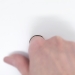 Vintage Art Deco 1930's 1ct t.w. Round Diamond Eternity Stacking Platinum Wedding Band Size 10