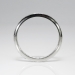 Vintage 1940's .34ct t.w. Round Diamond Eternity Platinum Wedding Band Size 6