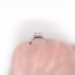 Vintage Art Deco 1930's .59ct t.w. Old European Cut Diamond Anniversary Engagement Ring Platinum