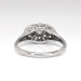 Vintage Art Deco 1930's .59ct t.w. Old European Cut Diamond Anniversary Engagement Ring Platinum
