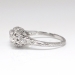 Vintage Art Deco 1930's .59ct t.w. Old European Cut Diamond Anniversary Engagement Ring Platinum
