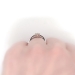 Vintage Retro 1940's .73ct t.w. Old Transitional Cut Diamond Engagement Ring Platinum