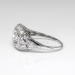 Vintage Art Deco 1930's 1.31ctw Old European Cut Diamond Engagement Anniversary Ring Platinum