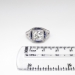 Vintage Art Deco Diamond Sapphire Engagement Ring Circa 1930's 2.34ct t.w. Wedding Anniversary Ring Platinum