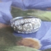 Vintage Art Deco 1930's 1.31ctw Old European Cut Diamond Engagement Anniversary Ring Platinum