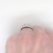 Vintage Art Deco 1930's 1.15ctw Old European Cut Diamond Engagement Anniversary Ring Platinum