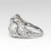 Vintage Art Deco 1930's 1.15ctw Old European Cut Diamond Engagement Anniversary Ring Platinum