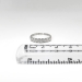 Vintage Art Deco 1930's .12ct t.w. Seven Diamond Wedding Stacking Anniversary Band Ring 14k