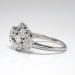 Vintage 1940's .77ct t.w. Old European Cut Marquise Cut Diamond Engagement Ring Platinum
