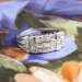 Vintage Estate 1940's .77ct t.w. Mixed Cut Diamond Band Anniversary Ring Platinum