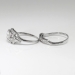 Vintage Retro 1940's .83ct t.w. Diamond Engagement Ring Bridal Wedding Set Band 14k White Gold