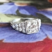 Elegant Art Deco 1.50ctw Old European Cut Diamond Engagement Ring Platinum