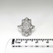 Vintage Art Deco 1930's .28ct t.w. Old European Cut Diamond Filigree Navette Anniversary Cocktail Ring Platinum
