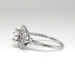 Art Deco Vintage Orange Blossom Old Transitional Cut Diamond Engagement Ring Platinum