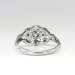 Vintage Art Deco 1930's .33ct t.w. Old European Cut Diamond Engagement Ring Platinum