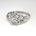 Vintage Art Deco 1930's .33ct t.w. Old European Cut Diamond Engagement Ring Platinum