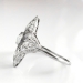 Edwardian 1920's Vintage .61ct t.w. Old European Cut Diamond Engagement Anniversary Cocktail Ring Platinum