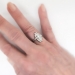 Vintage 1920's Edwardian .31ct t.w. Old European Cut Diamond Engagement Anniversary Cocktail Ring Platinum