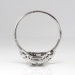 Vintage 1920's Edwardian .31ct t.w. Old European Cut Diamond Engagement Anniversary Cocktail Ring Platinum