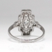 Vintage 1920's Edwardian .31ct t.w. Old European Cut Diamond Engagement Anniversary Cocktail Ring Platinum