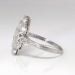 Vintage 1920's Edwardian .31ct t.w. Old European Cut Diamond Engagement Anniversary Cocktail Ring Platinum
