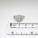 Vintage Art Deco 1930's .66ct t.w. Old European Cut Diamond Filigree Halo Engagement Ring Platinum