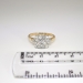 Art Deco Diamond Engagement Ring Circa 1930's Old European Cut Diamond Halo Wedding Anniversary Ring 14k Gold