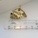 Huge Heavy Egyptian Revival Diamond Nefertiti Ring 14k