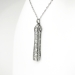 Art Deco 1930's Vintage Filigree Old Mine Cut Diamond Wedding Anniversary Pendant Necklace Platinum