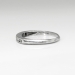 Art Deco 1930's Vintage Ten Stone Diamond Milgrain Channel Set Wedding Band Stacking Ring Platinum