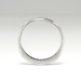 Art Deco 1930's Vintage Ten Stone Diamond Milgrain Channel Set Wedding Band Stacking Ring Platinum
