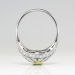 Art Deco Emerald Diamond Ring Platinum 18k Yellow Gold