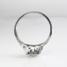 Art Deco Engagement Ring Circa 1930's J.E. Caldwell & Co. Old European Cut Diamond Platinum Wedding Ring