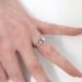 Art Deco Engagement Ring Circa 1930's J.E. Caldwell & Co. Old European Cut Diamond Platinum Wedding Ring