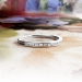 Vintage Tiffany & Co. Diamond Wedding Band Circa 1950's Channel Set Platinum Stacking Ring