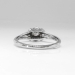 Art Deco Engagement Ring Circa 1930's Vintage Old European Cut Diamond Engagement Solitaire Ring 18k White Gold
