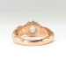 Antique Art Nouveau 1900's Moonstone Birthstone Engagement Cocktail Ring 14k Rose Gold