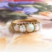 Antique Opal Diamond Ring Circa 1890's Victorian 5 Stone Opal Old Mine Cut Diamond Ring 18k Yellow Gold
