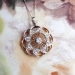 Edwardian Antique Diamond Pendant Circa 1915 Old European Cut Rose Cut Diamond Pendant Necklace Platinum 14k Rose Gold