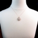 Edwardian Antique Diamond Pendant Circa 1915 Old European Cut Rose Cut Diamond Pendant Necklace Platinum 14k Rose Gold