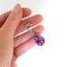 Vintage Amethyst Diamond Pendant 16.22ct t.w. Circa 1970's Multi Shaped Diamond Necklace Gift 18k White Gold
