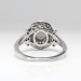 Vintage Star Sapphire Ring 1.85ct t.w. Circa 1925 Double Diamond Engagement Cocktail Birthstone Anniversary Platinum Ring