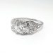 Art Deco 1.10 ct. tw. Diamond Engagement Ring Platinum