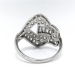 Art Deco 1.48ctw. Diamond Buckle Ring in Platinum