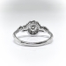 Art Deco Vintage .20ct t.w. Old Cut Diamond Engagement Ring 18k