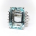 Vintage Aquamarine Diamond Ring 14.65ct t.w. Cocktail Statement Ring 14k