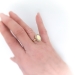 Antique Opal Diamond Ring Circa 1880's Victorian 2.51ct t.w. Natural Opal Diamond Halo Engagement Ring 14k Yellow Gold