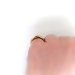 Rare Antique Gimmel Ring Fede Gimmal Circa 1880's Victorian Hands Opening Wedding Ring 10k Yellow Gold