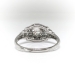 Edwardian Diamond Engagement Ring Circa 1920's 1.05ct t.w. Antique Vintage Old European Cut Diamond Unique Wedding Anniversary Ring Platinum