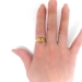 Antique Diamond Owl Ring Circa 1900's .06ct t.w. Single Cut Diamond Statement Boho Chic Figural Ring 18k Yellow Gold